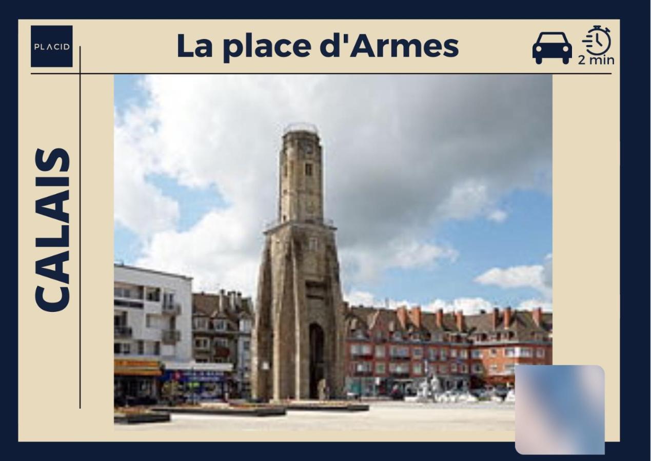 * The Gold Time * Appartement Confort * Centre-Ville Calais Buitenkant foto